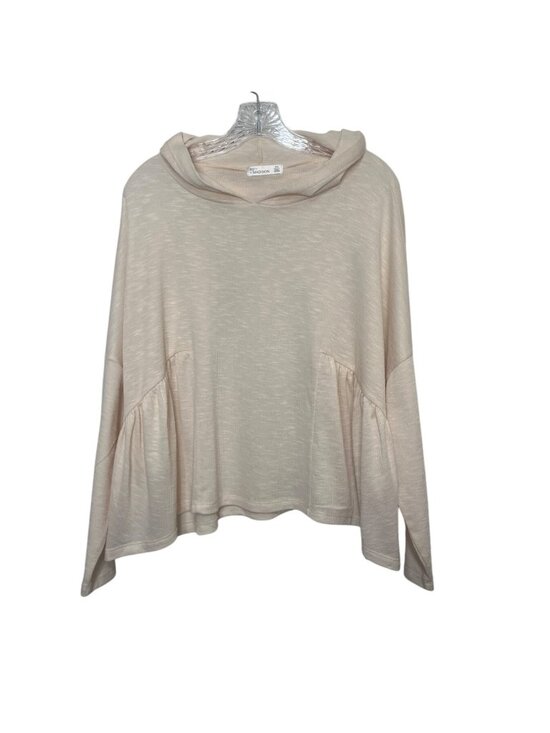 89th & Madison Tops - 89th Madison Hoodie Pullover Shirt Womens Medium Oatmeal New